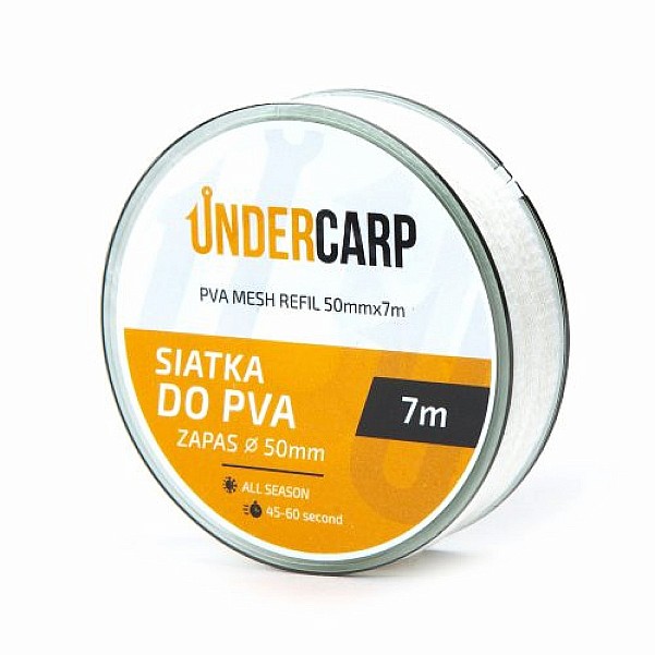 UnderCarp - Zapasowa Siatka PVA 50mm 7m 50mm / 7m UnderCarp - Zapasowa Siatka PVA 50mm 7m 50mm / 7m