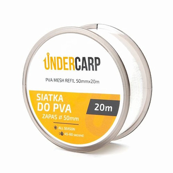 UnderCarp - Zapasowa Siatka PVA 50mm 20m 50mm / 20m UnderCarp - Zapasowa Siatka PVA 50mm 20m 50mm / 20m