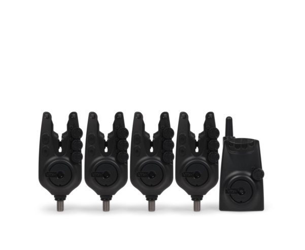 Avid Carp VTX+ Bite Alarm Set 4+1 Avid Carp VTX+ Bite Alarm Set 4+1