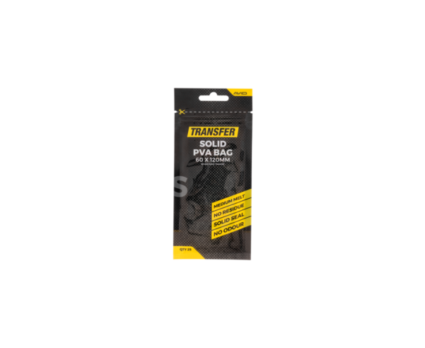 Avid Carp Transfer Solid PVA Bags Small (60x120mm) Avid Carp Transfer Solid PVA Bags Small (60x120mm)
