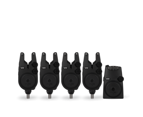Avid Carp VTX Bite Alarm Set 4+1 Avid Carp VTX Bite Alarm Set 4+1
