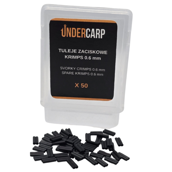 UnderCarp Krimps - Tuleje zaciskowe 0.6mm UnderCarp Krimps - Tuleje zaciskowe 0.6mm
