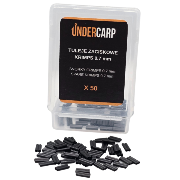 UnderCarp Krimps - Tuleje zaciskowe 0.7mm UnderCarp Krimps - Tuleje zaciskowe 0.7mm