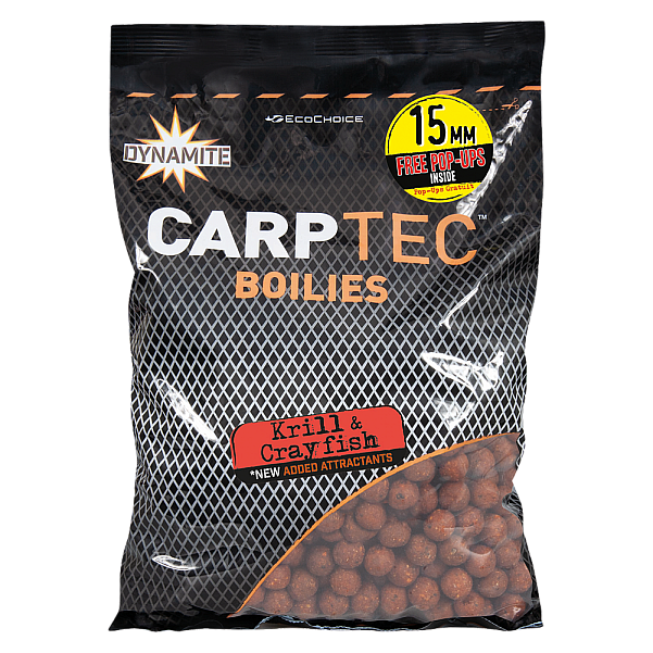 DynamiteBaits Carp Tec Boilies - Krill & Crayfish 15mm / 1.8kg