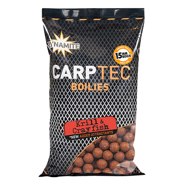 DynamiteBaits Carp Tec Boilies - Krill & Crayfish 15mm / 1kg