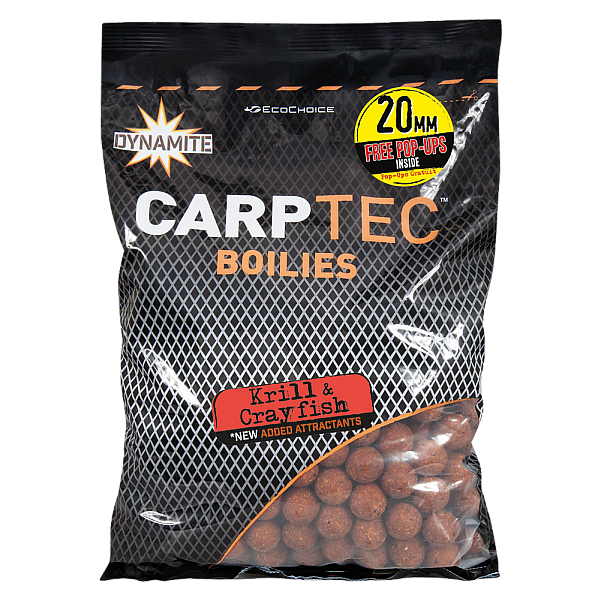 DynamiteBaits Carp Tec Boilies - Krill & Crayfish 20mm / 1.8kg