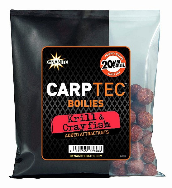 DynamiteBaits Carp Tec Boilies - Krill & Crayfish
