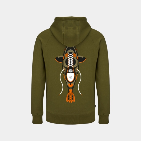 KUMU Kids True Leather Hoodie 9/10 lat