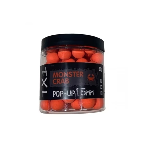 Shimano Tribal TX1 Pop Ups - Monster Crab 15mm Shimano Tribal TX1 Pop Ups - Monster Crab 15mm