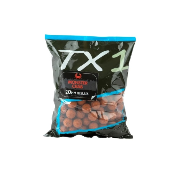 Shimano Tribal TX1 Boilies - Monster Crab - 1kg 24 mm Shimano Tribal TX1 Boilies - Monster Crab - 1kg 24 mm