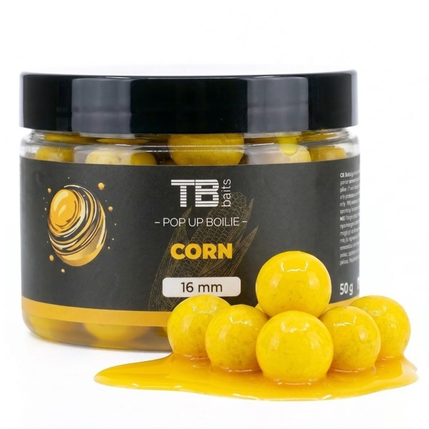 TB Baits Corn + NHDC Pop-Up Boilie 16mm / 50g TB Baits Corn + NHDC Pop-Up Boilie 16mm / 50g