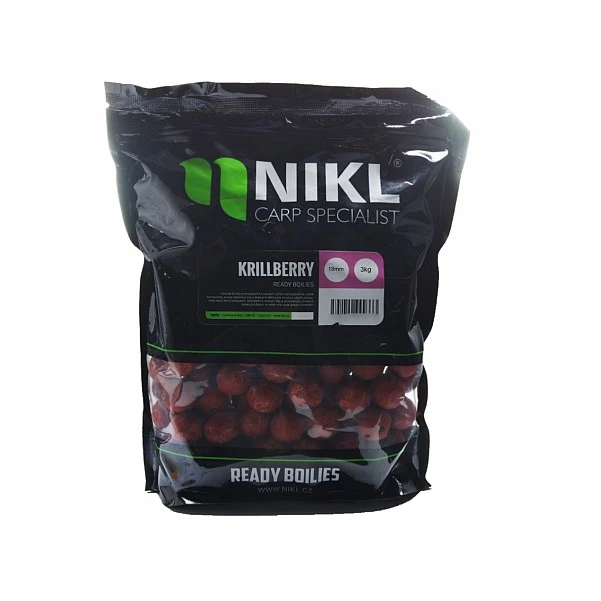 Karel Nikl Ready Boilies - KrillBerry 18 mm / 3 kg