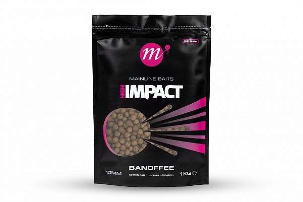 Mainline High Impact Boilies - Banoffee