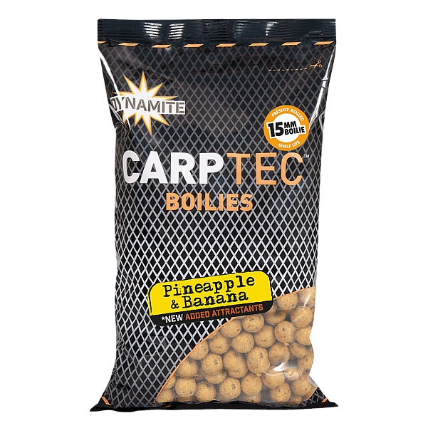 DynamiteBaits Carp Tec Boilies - Pineapple & Banana 15mm / 1kg