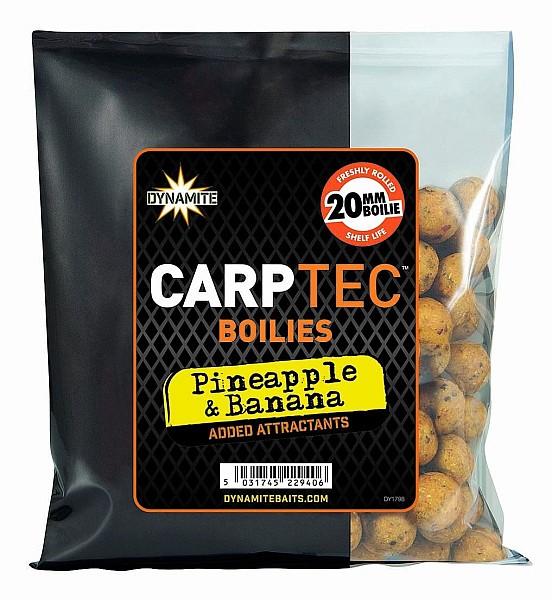 DynamiteBaits Carp Tec Boilies - Pineapple & Banana 20mm / 300g