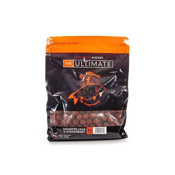 UltimateProducts Top Range Boilies - Monster Crab & Strawberry