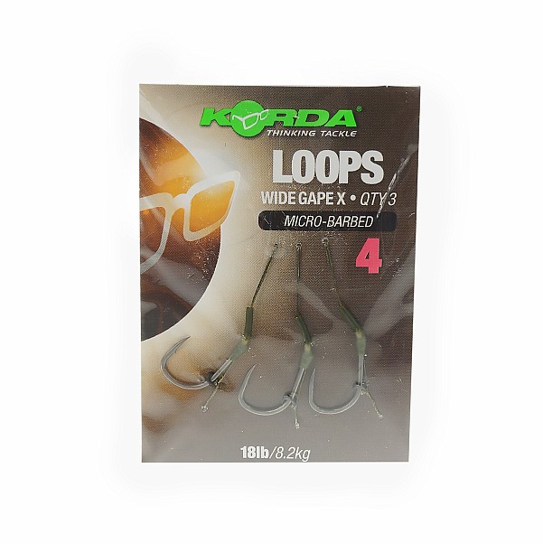 Korda Loop Rigs DF Wide Gape X Rig