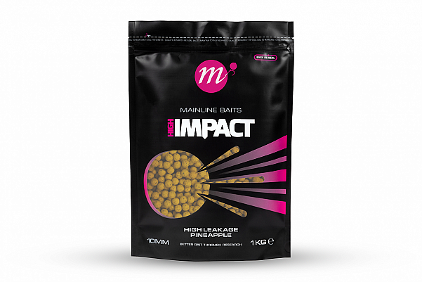 Mainline High Impact Boilies - High Leakage Pineapple 