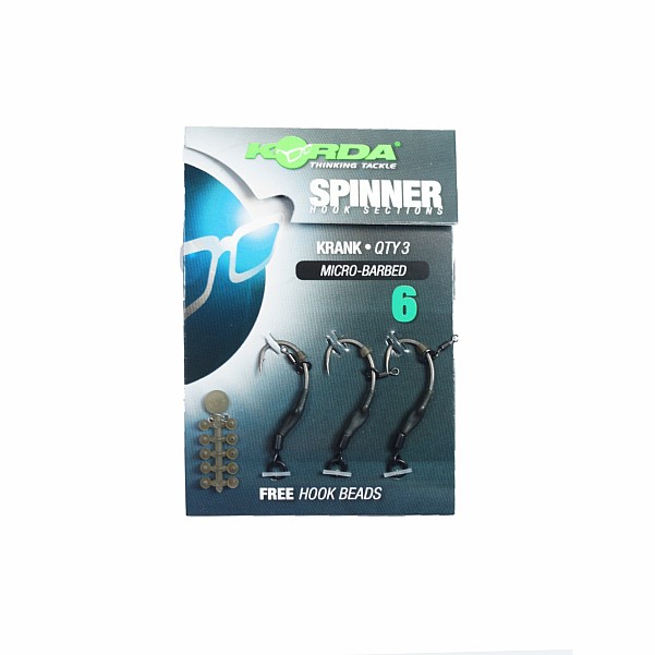 Korda Spinner Hook Sections Krank 6 Korda Spinner Hook Sections Krank 6