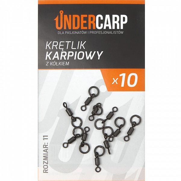 UnderCarp - Krętlik Karpiowy z Kółkiem 11 UnderCarp - Krętlik Karpiowy z Kółkiem 11
