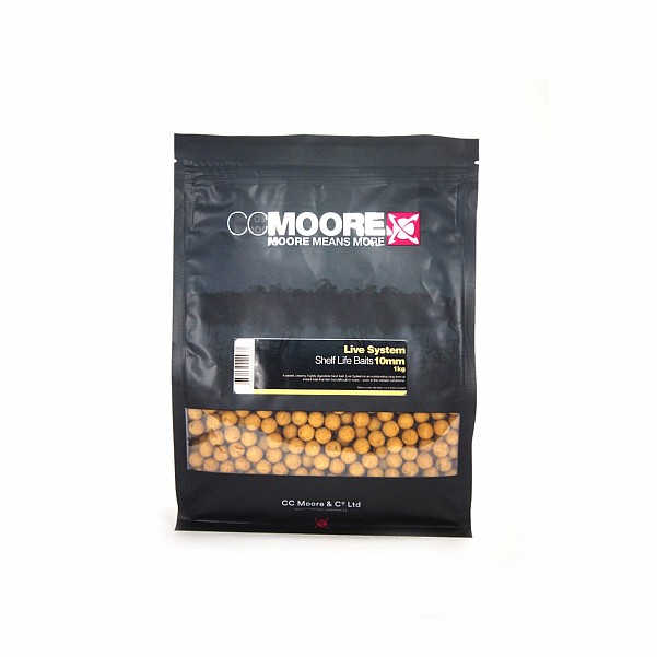 CcMoore ShelfLife Boilies - Live System - 1 kg 10 mm / 1 kg CcMoore ShelfLife Boilies - Live System - 1 kg 10 mm / 1 kg
