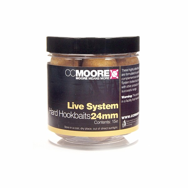 CcMoore Hard Hookbaits - Live System 24 mm CcMoore Hard Hookbaits - Live System 24 mm