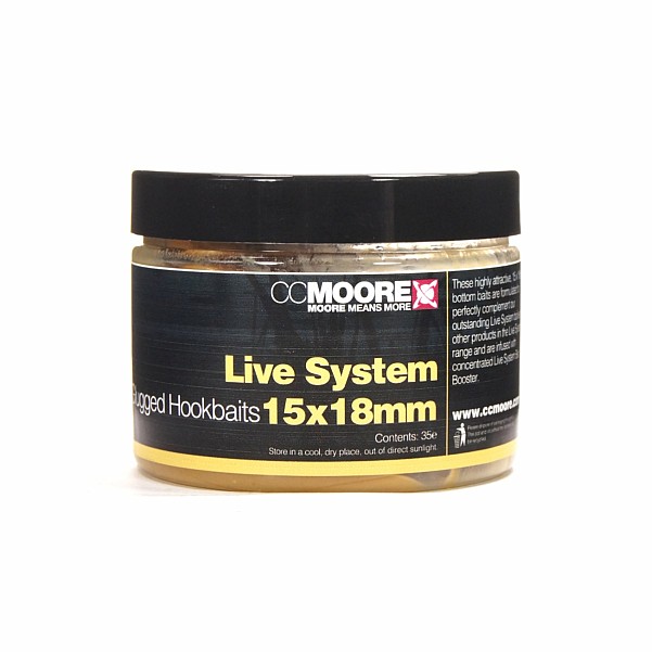 CcMoore Glugged Hookbaits - Live System 15 x 18 mm CcMoore Glugged Hookbaits - Live System 15 x 18 mm
