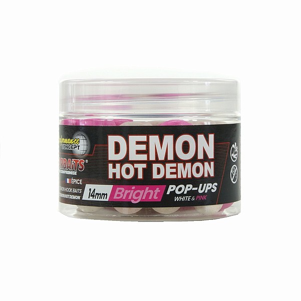 NEW Starbaits Performance FLUO Pop-Ups - Hot Demon 14 mm/50g NEW Starbaits Performance FLUO Pop-Ups - Hot Demon 14 mm/50g