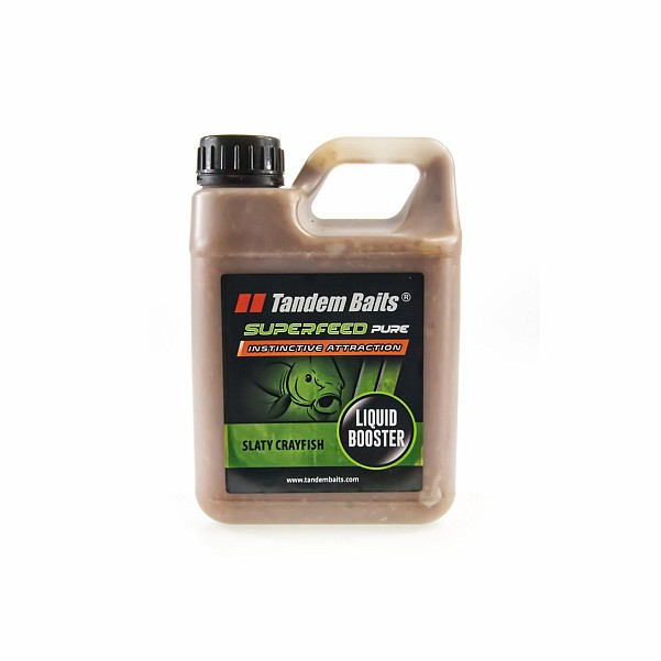 TandemBaits SuperFeed Pure Booster - Slaty Crayfish