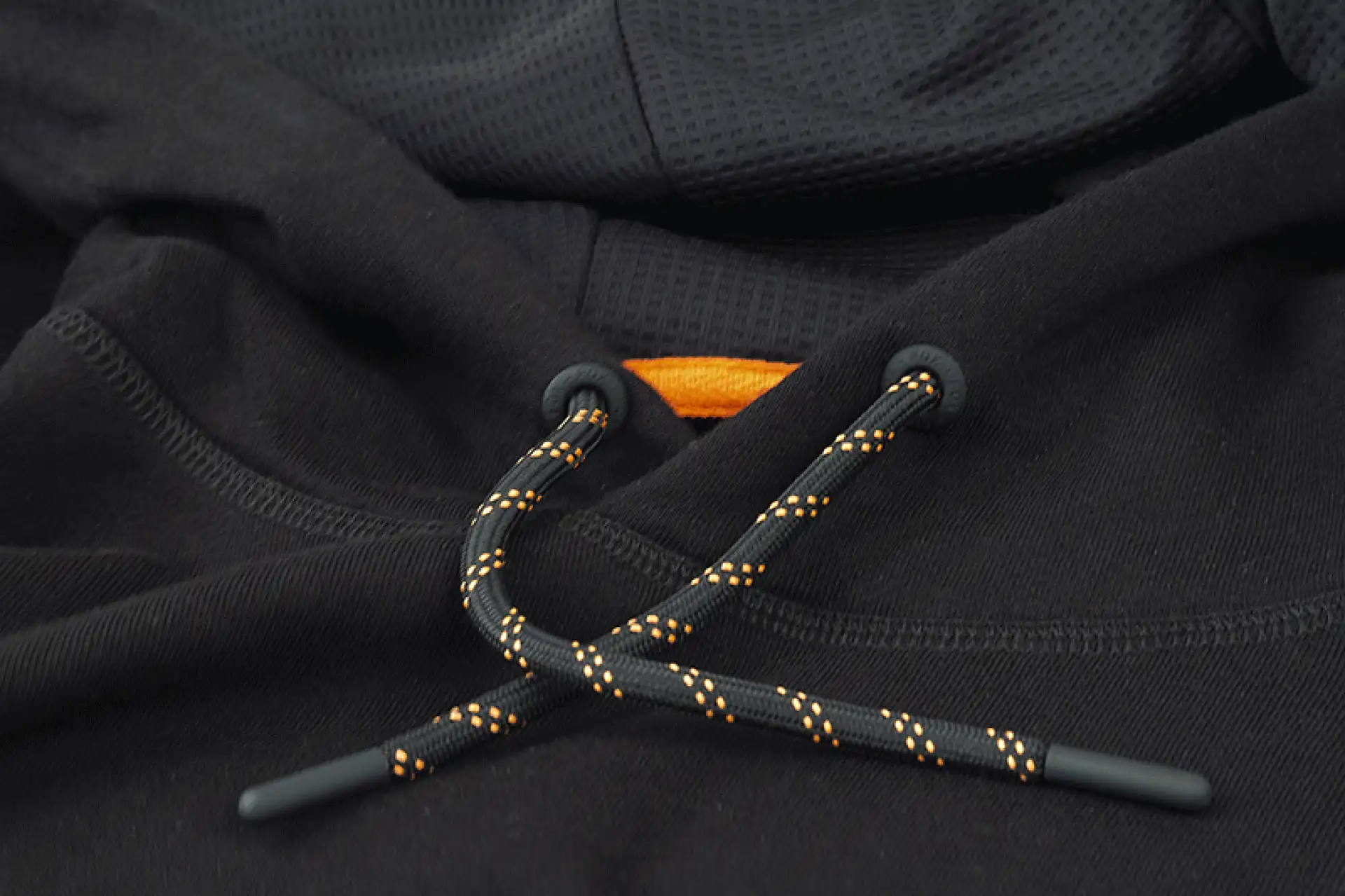 Fox Collection Black Orange Hoody 