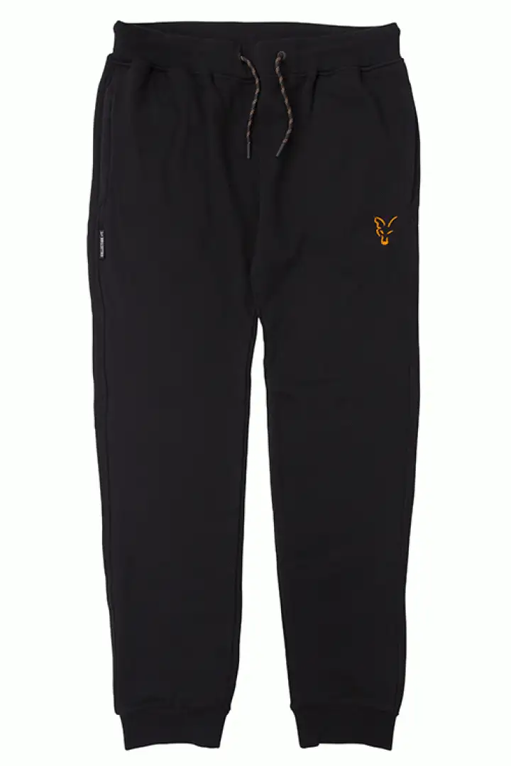 Fox Collection Black Orange Joggers LightWeight L