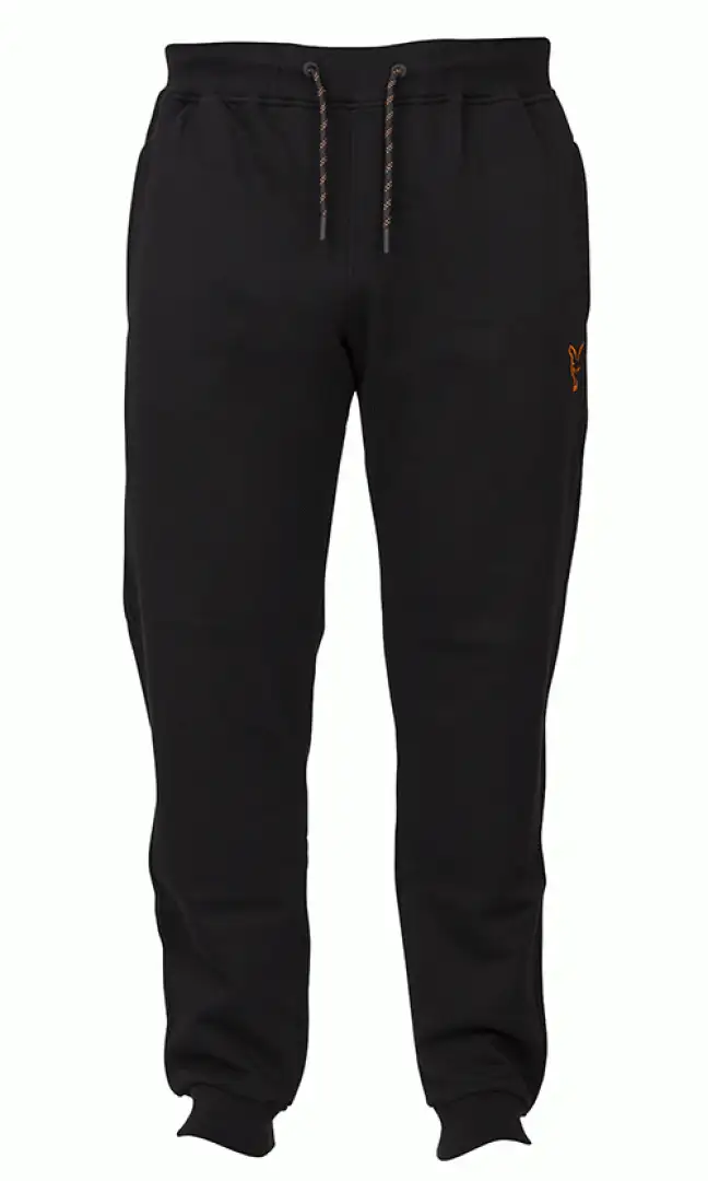 Fox Collection Black Orange Joggers LightWeight L
