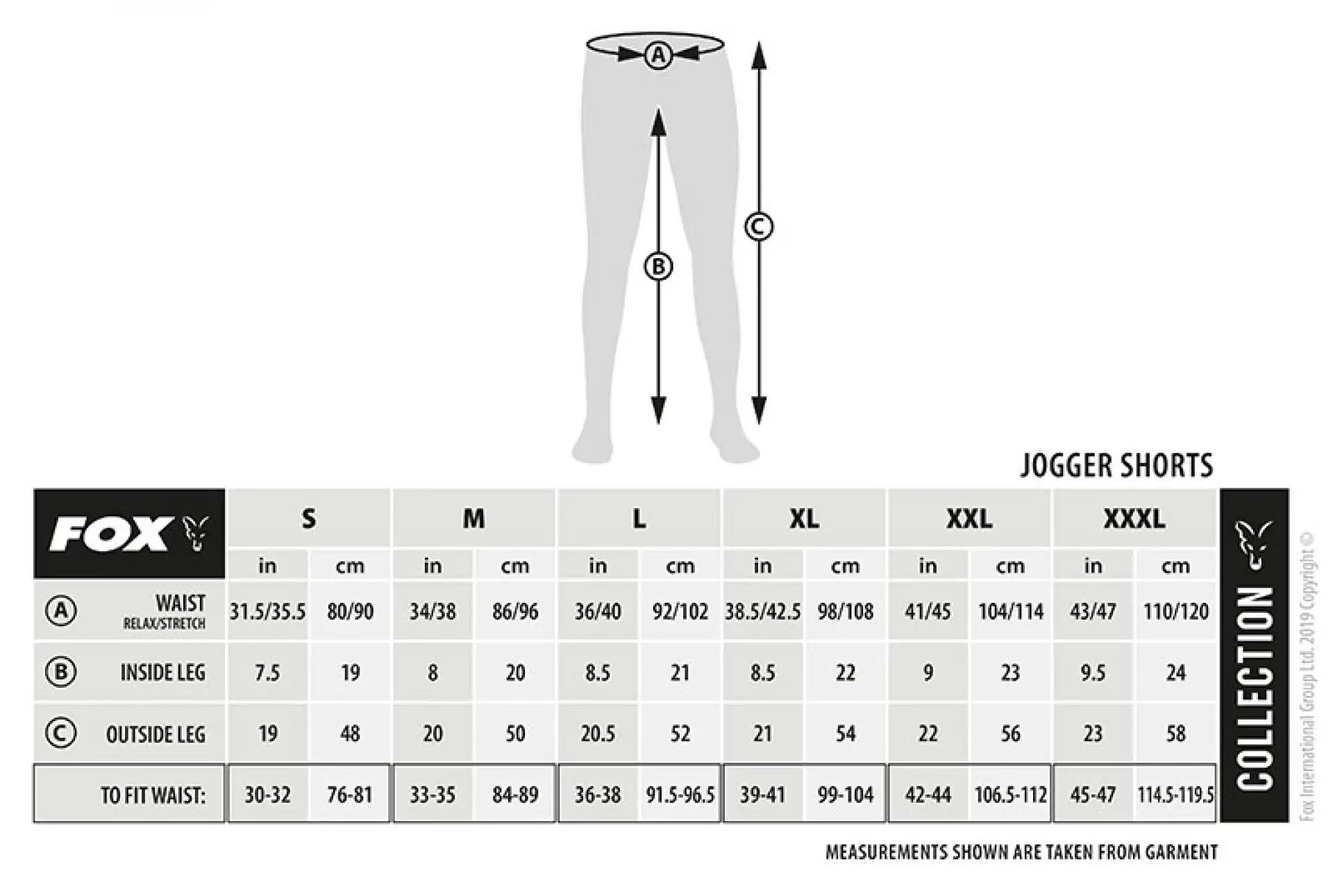 Fox Collection Green Silver Joggers Shorts LightWeight L