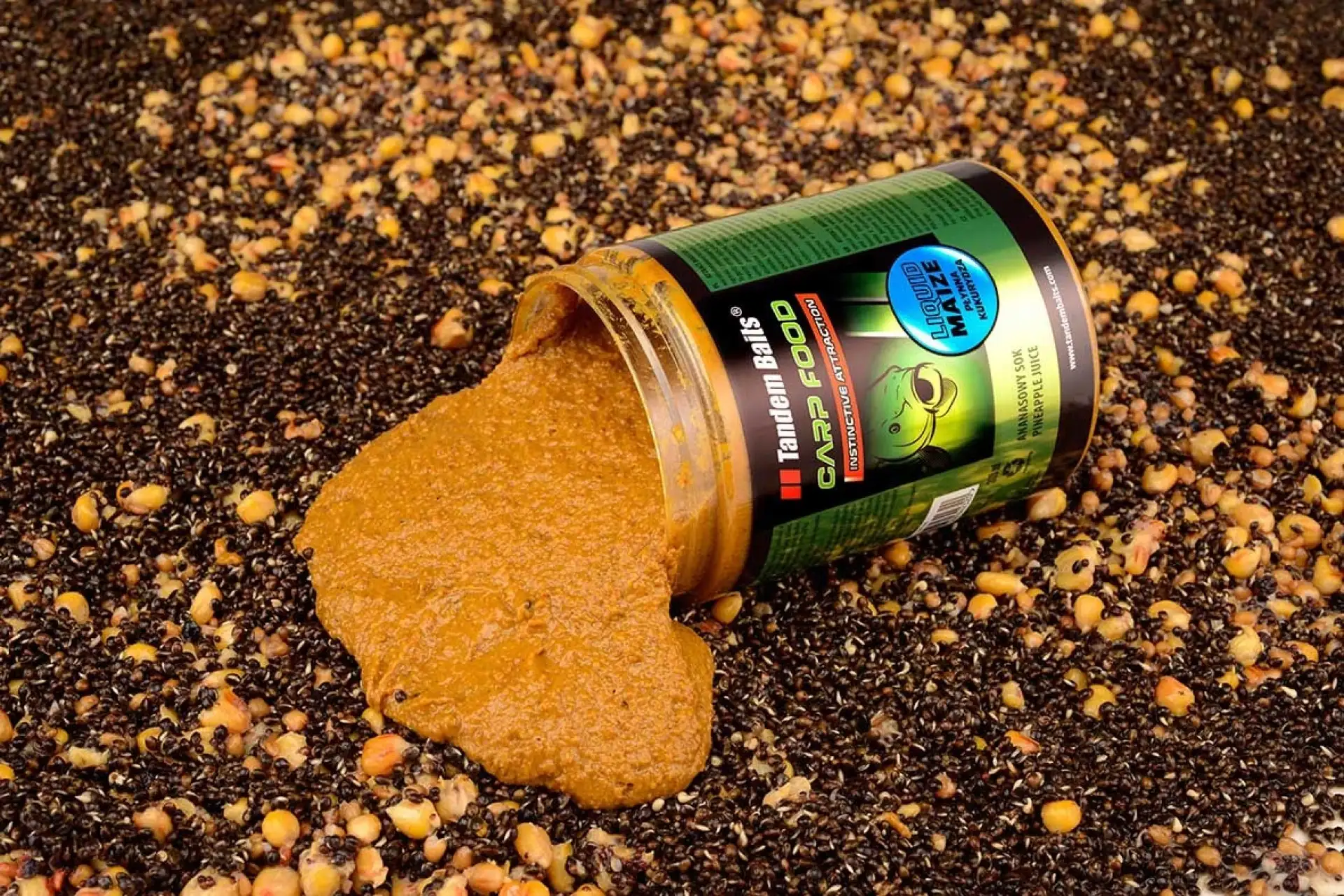 TandemBaits Carp Food Liquid Maiz  - Czysty Kryl 1000ml