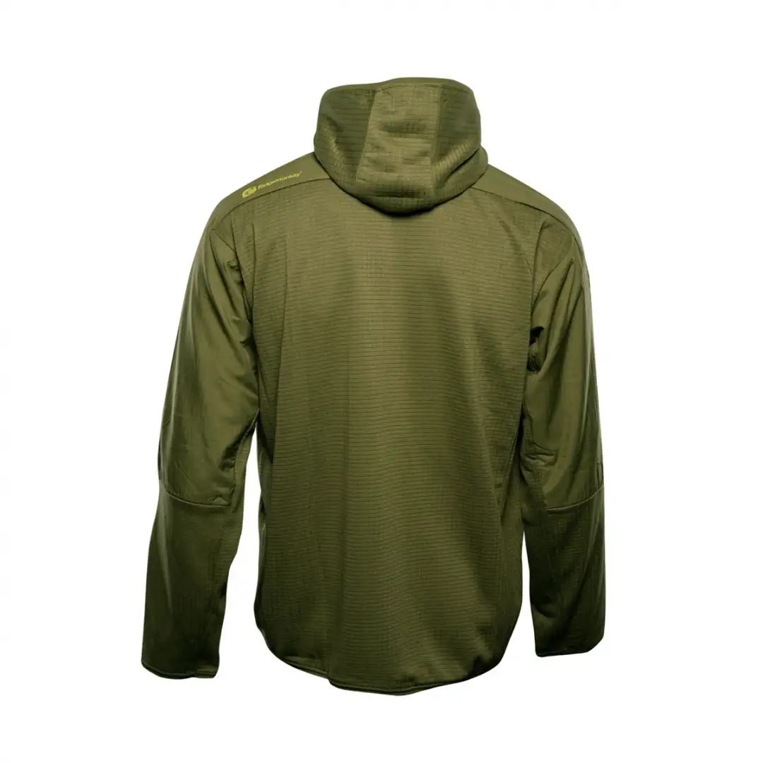 RidgeMonkey APEarel Dropback Lightweight Zip Jacket Green L