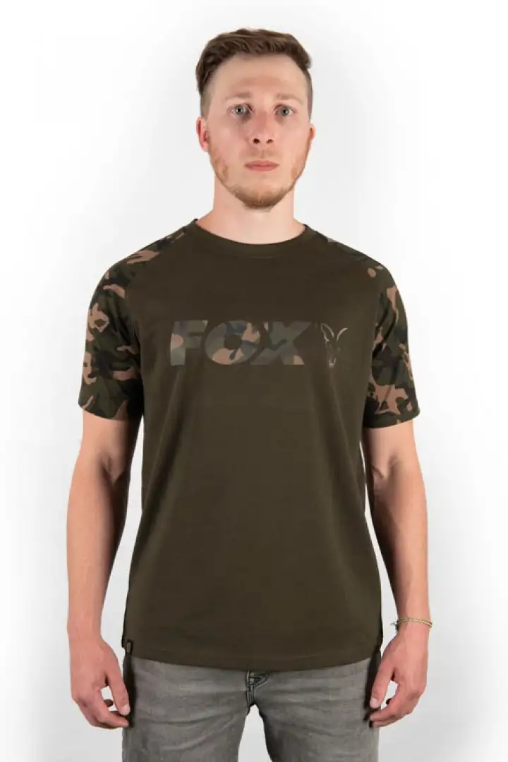Fox Camo/Khaki T-shirt M