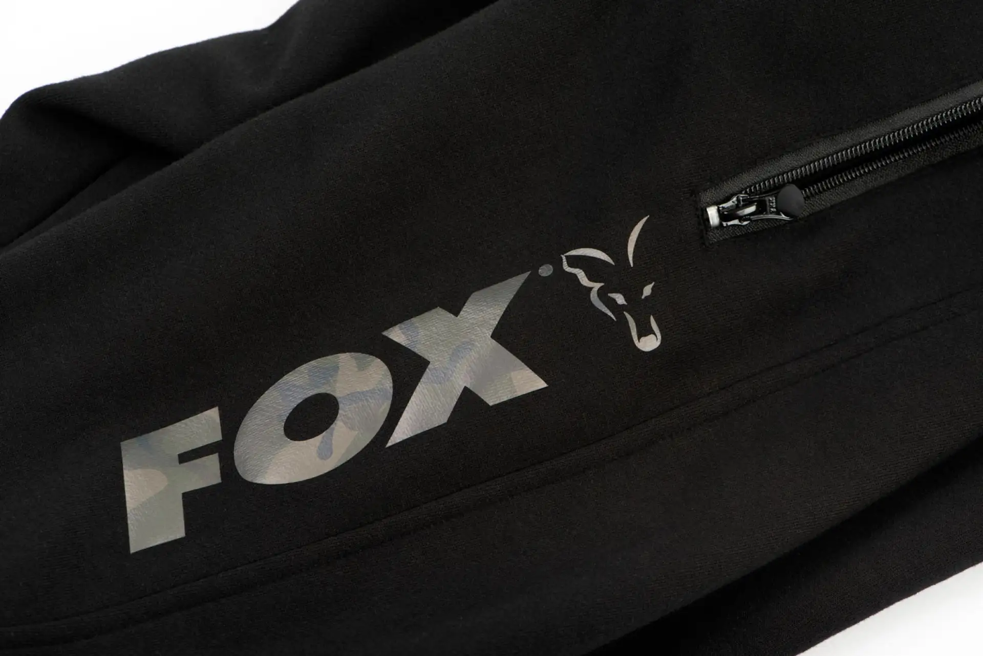 Fox Black / Camo Print Joggers XXXL