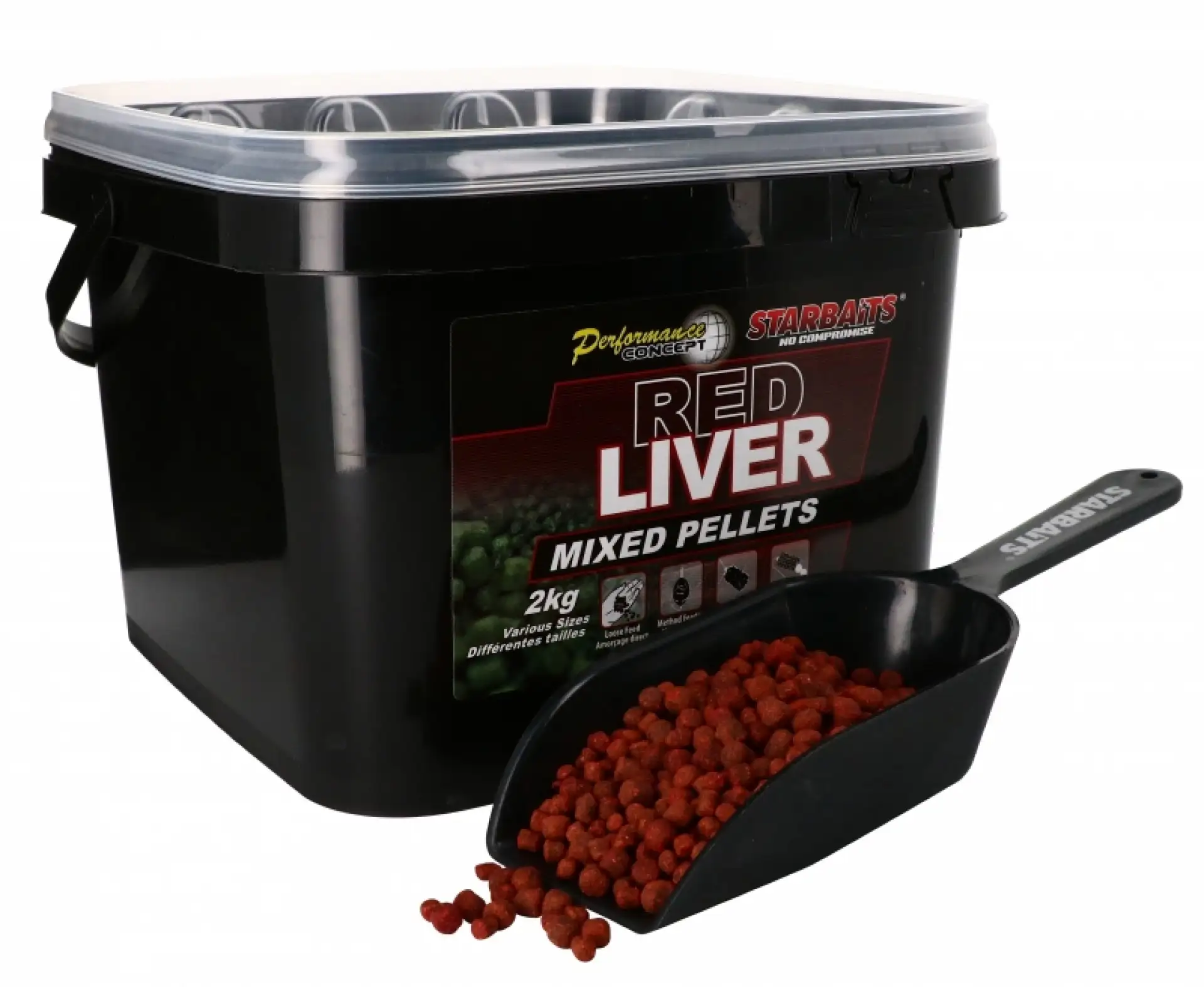 Starbaits Performance Pellets -  Red Liver 2kg