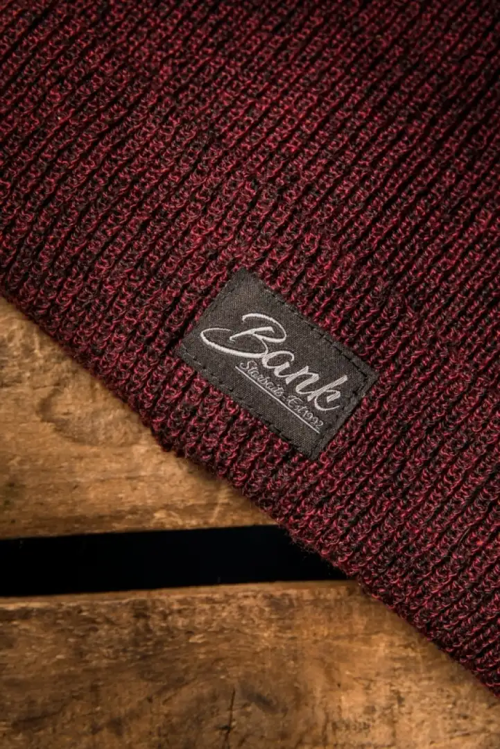 Starbaits Bank Heritage Beanie Burgundy uniwersalny