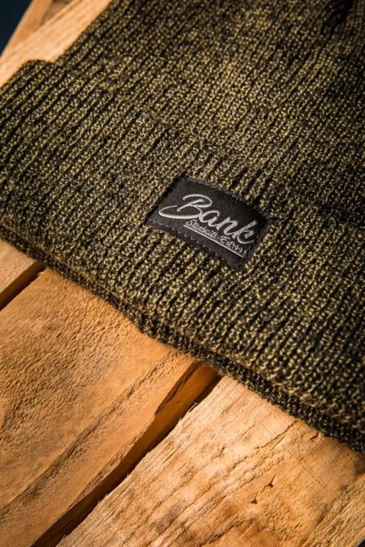Starbaits Bank Heritage Beanie Olive Green uniwersalny