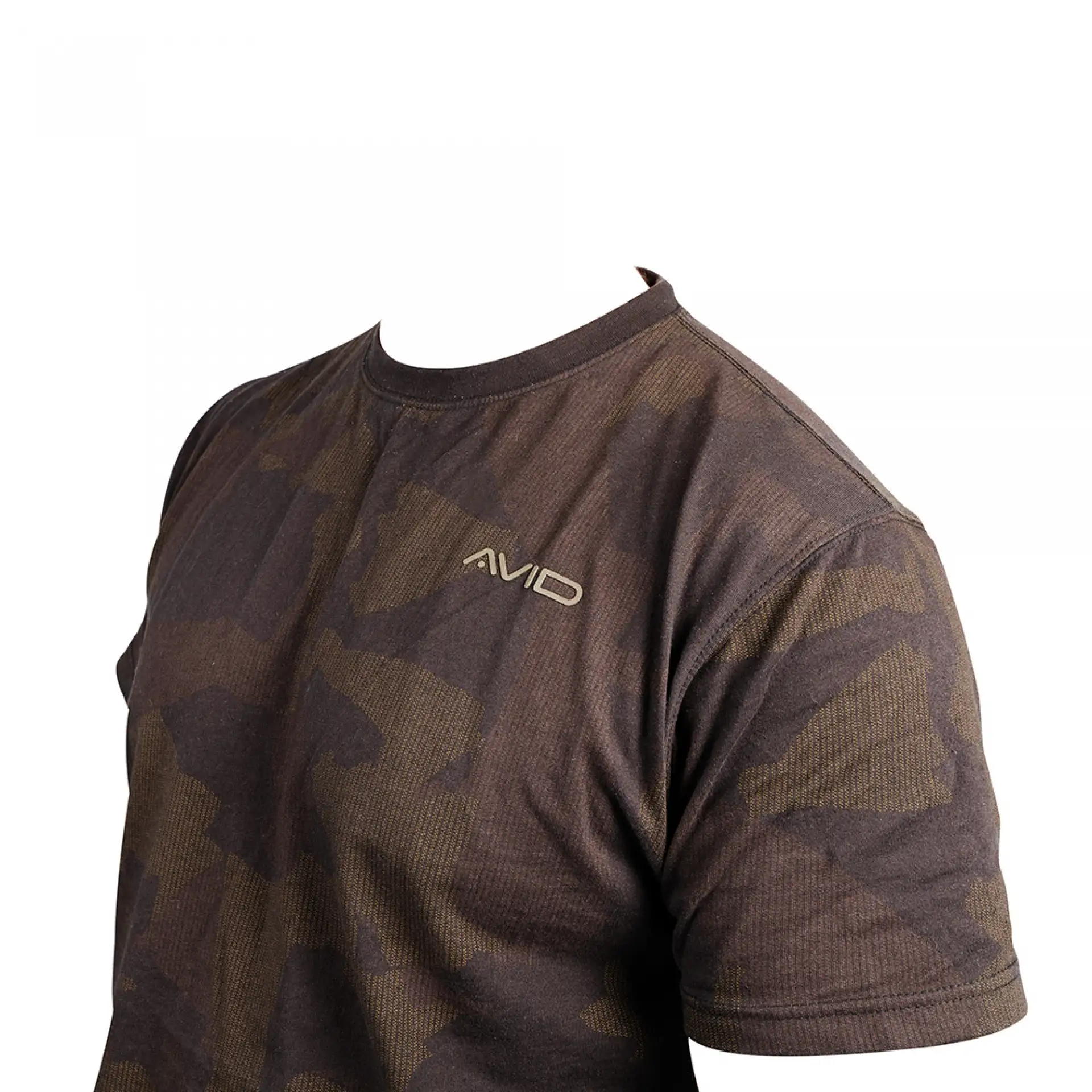 Avid Carp Distortion Camo T-Shirt L