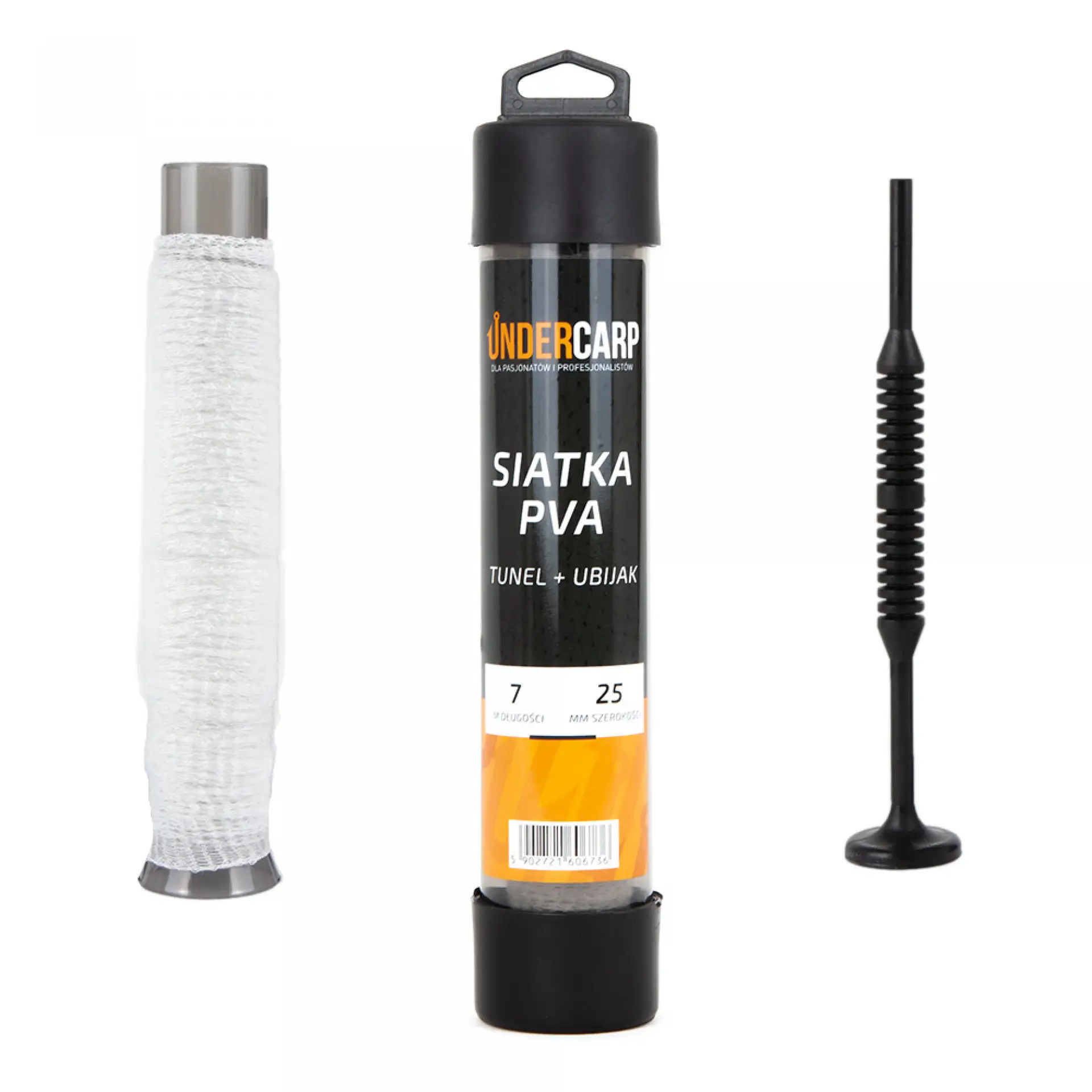 UnderCarp - Siatka Pva Tunel+Ubijak 25mm 7m 25mm / 7m