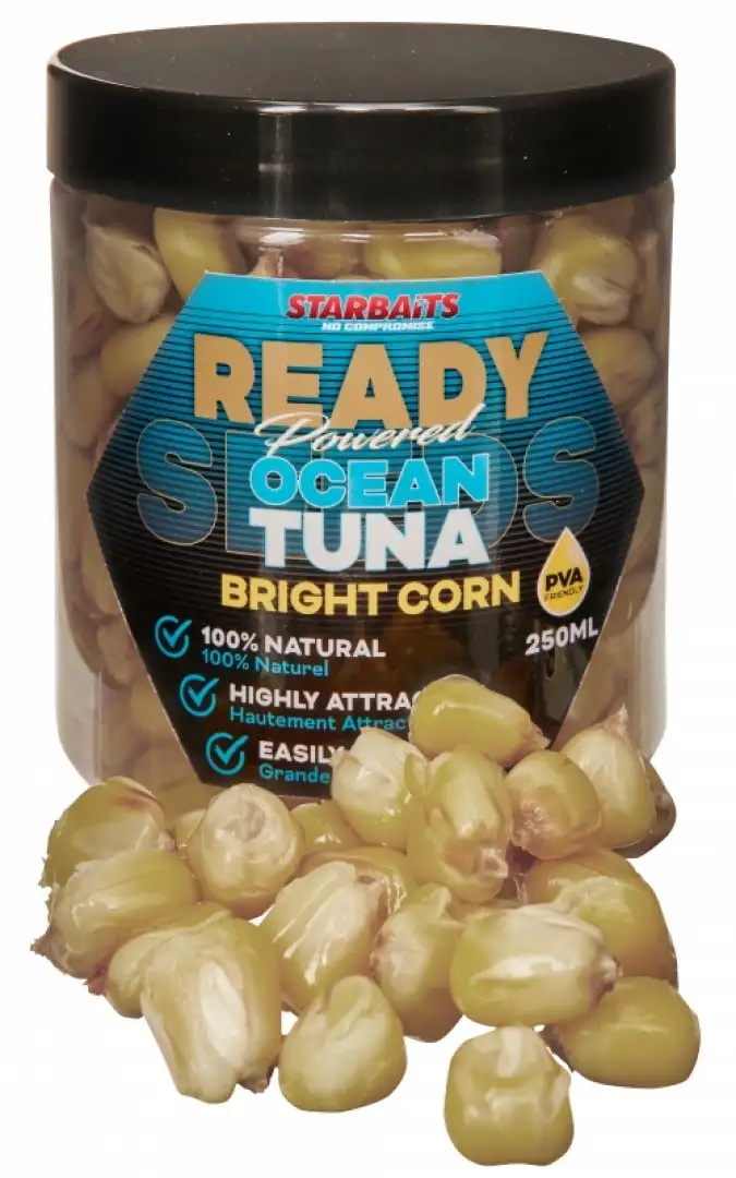 Starbaits Ready Bright Corn - Ocean Tuna 250ml