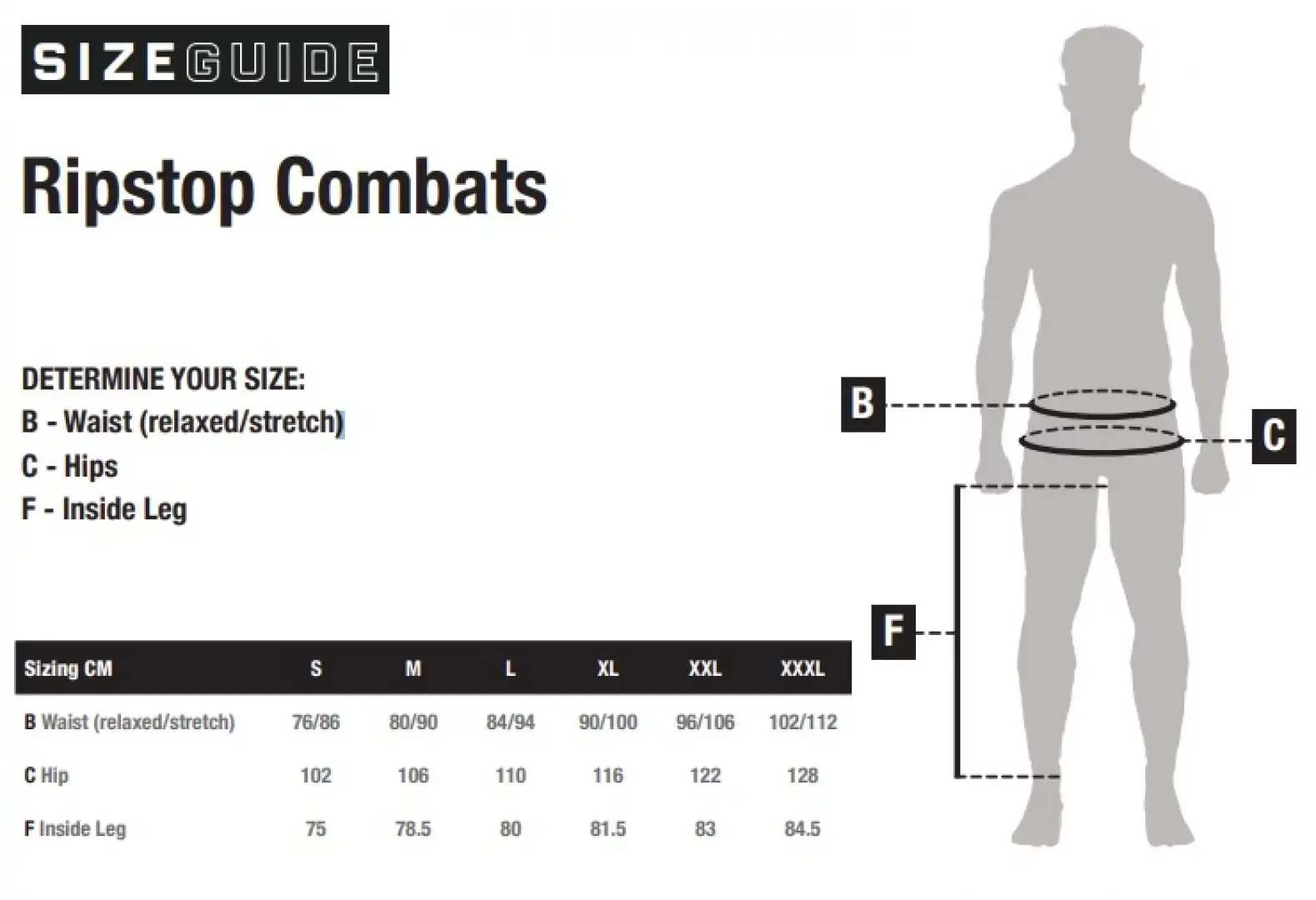 Nash Ripstop Combats