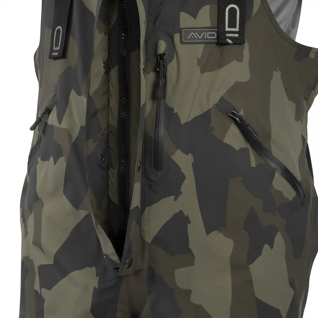 Avid Carp Ripstop Camo Salopettes L