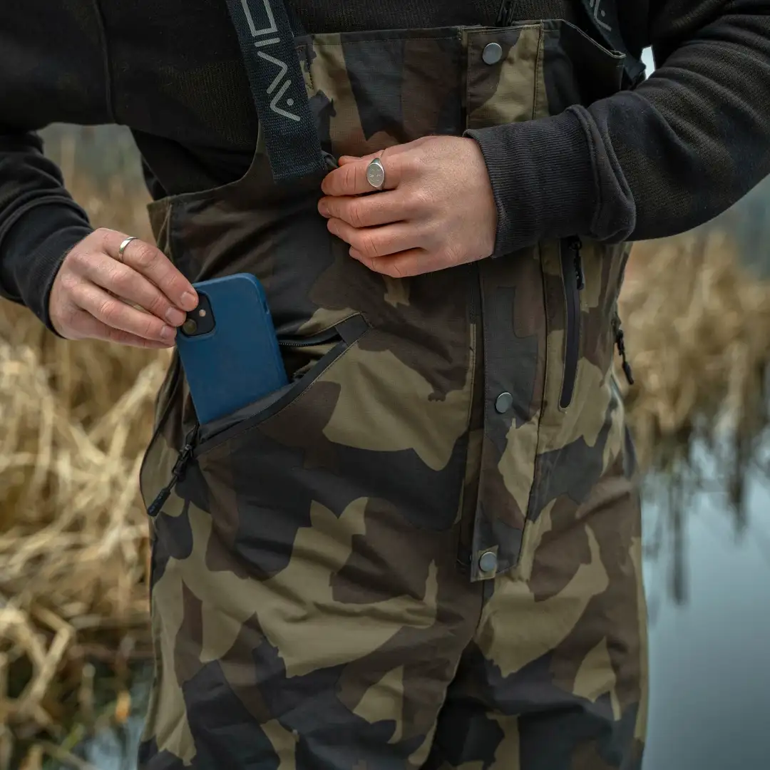 Avid Carp Ripstop Camo Salopettes L