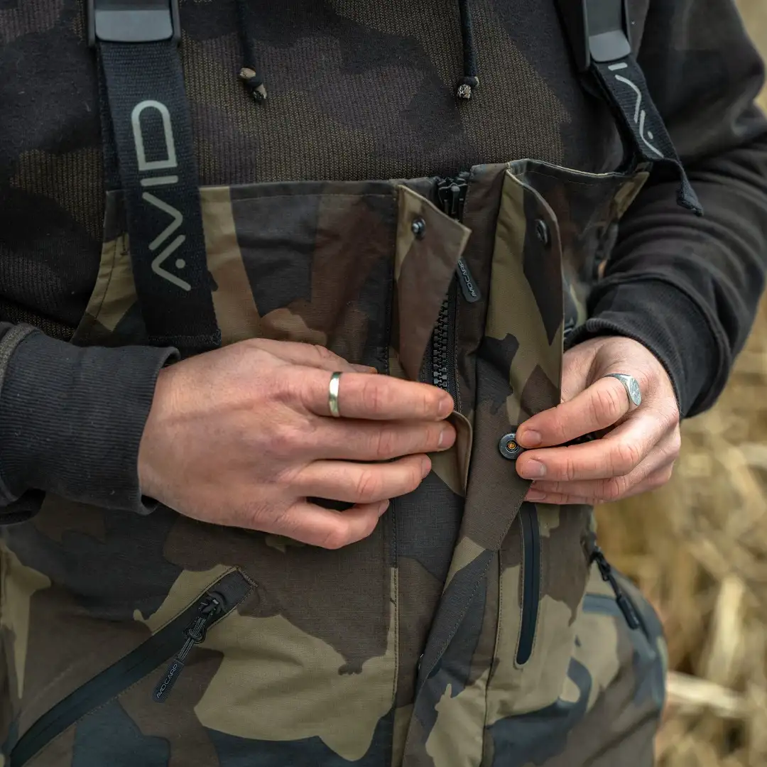Avid Carp Ripstop Camo Salopettes L