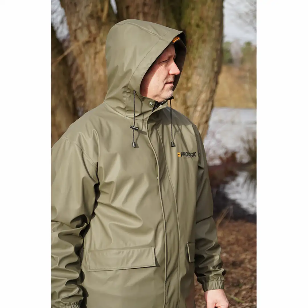 Prologic Rain Jacket Bark Green XL