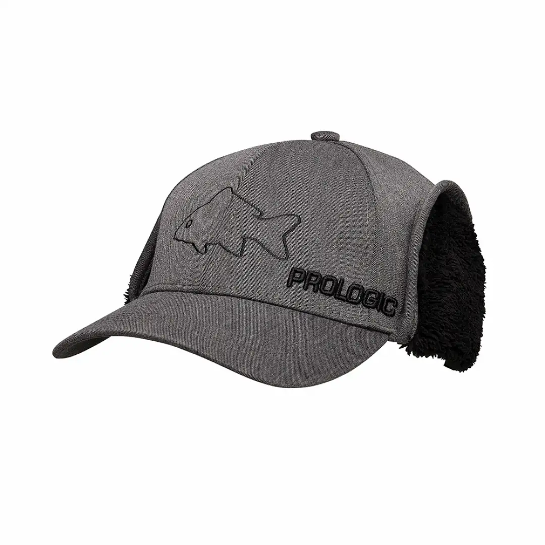 Prologic Carp Winter Hat Steel Grey Melange uniwersalny