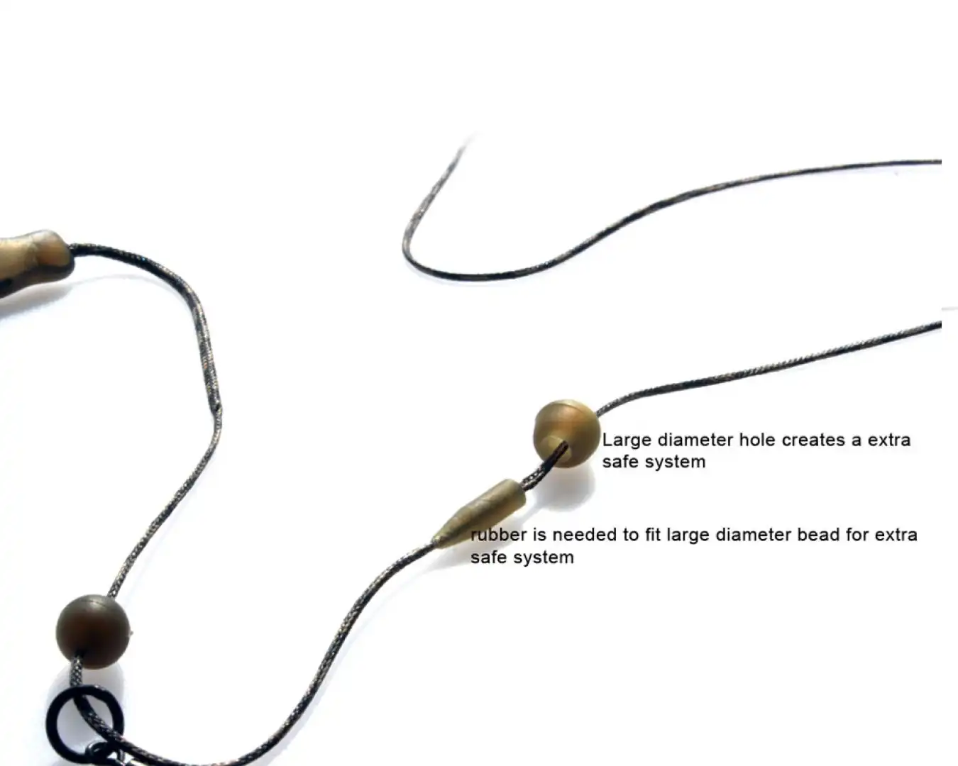 PB Naked Chod/Helicopter System Rubber & Bead Weed/roślinność